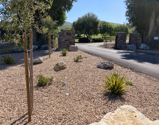 Lompoc Cemetery Entry Gate